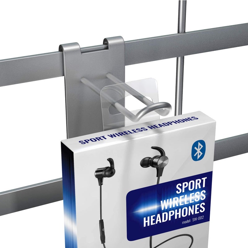 Classic Mules 1000 Slot Hang Tags | Heavy Duty Self Adhesive Hanging Tabs | Great for Retail Displays in Business Shops | 1-1/4" x 1-5/8" - Image 4